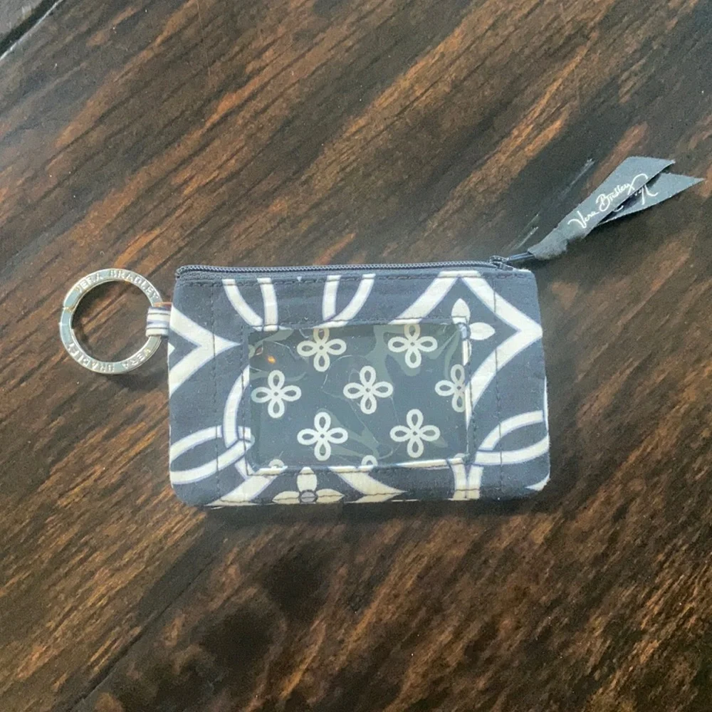 Vera Bradley Zip ID Case in Kaleidoscope Pattern